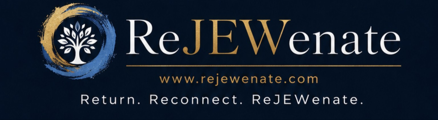 ReJEWenate — Return. Reconnect. ReJEWenate.